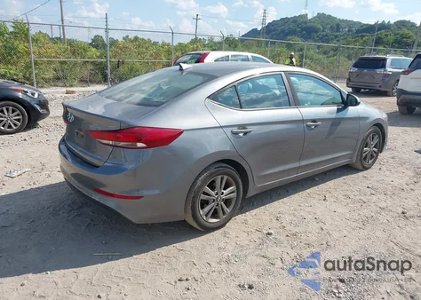 2018 Hyundai Elantra Sel z USA, uszkodzony, nr VIN 5NPD84LF4JH285016